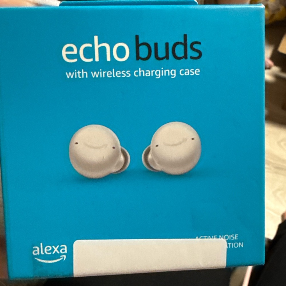 Amazon Echo Buds (2nd Gen) w/ Wireless Charging Case | ANC | Like New-tested